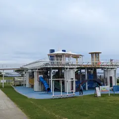 夕陽の広場