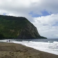 ワイピオ・ブラック・サンド・ビーチ