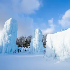 氷濤まつり 氷の美術館