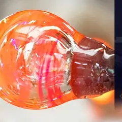 glass Art Blue moon（ガラスアートブルームーン）