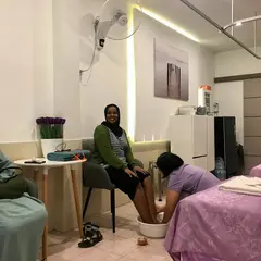 one white massage