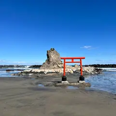 勿来海岸 鳥居