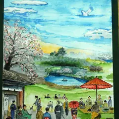 ヘアーサロン ツツミの店主の趣味 「水彩画 水墨画 陶芸 テニス ホームページ」ですが、テニスを除いてすべて髪型づくりに関連する。例えば人の顔を描けない、陶芸で作れないでは髪型も？になります。