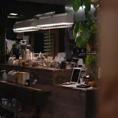 and coffee stand