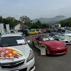 洞爺湖駐車場