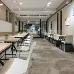 Foam cat café