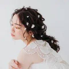 梅田 茶屋町｜HairMake&setsalon Ricco【セットサロン カジュアルセットサロン/ブライダルセット ヘアメイク ヘアアレンジ ゆるふわヘアアレンジ/結婚式 大阪ヘアメイク事務所】