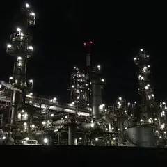 四日市の工場夜景