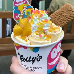 ROLLY'S ROLL ICE CREAM KYOTO