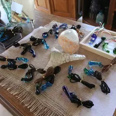 宙吹ガラス工房虹