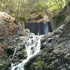 分杭峠 水場（沢の水汲み場）