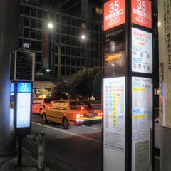 新宿駅西口 小田急ハルク前（35番のりば）