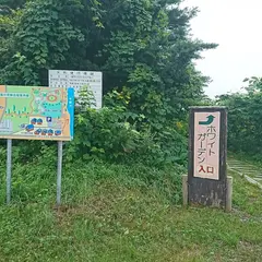 夕張川河畔広場(ホワイトガーデン)