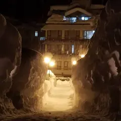 肘折温泉 雪回廊