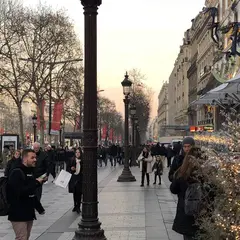 パリ散歩  エッフェル塔から、シャンゼリゼ通り、凱旋門