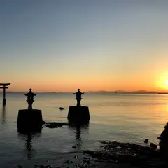 永尾剣神社(海の鳥居)