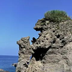 奇岩 親子熊岩