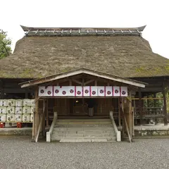 天津神社・ 奴奈川神社 拝殿