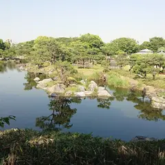 白鳥庭園 駐車場