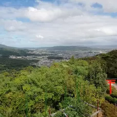 明神山自然の森の展望台