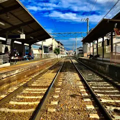 嵐電嵯峨駅