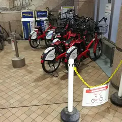 中央区コミュニティサイクル サイクルポート B1-05.日本橋保健センター