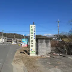 ラジオ体操考案者・大谷武一生誕の地の碑