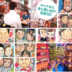 似顔絵ゼナ （キャナルシティ博多）