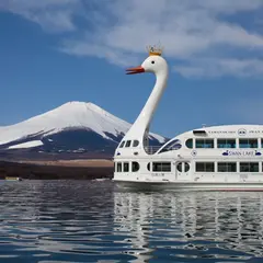 山中湖の白鳥の湖