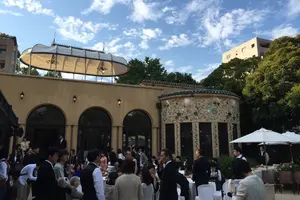 新宿の小笠原伯爵邸の素敵な結婚式に出た後に！