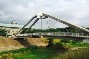 夏は黒目川でBBQ