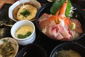 北浦の海鮮丼と、豊田の大藤棚