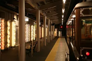 京都を嵐電で巡る②＜嵐山駅～帷子ノ辻駅＞