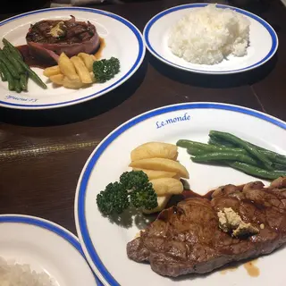Le Mondeステーキ