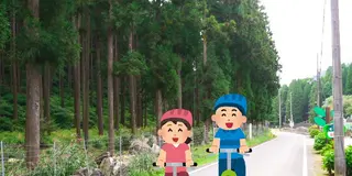 越知川名水ポイントと田園風景を駆け巡る自転車下りの旅