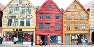 ノルウェーの世界遺産ブリッゲン地区と町歩き