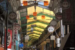 大阪西成区の昭和レトロなアーケード商店街散歩