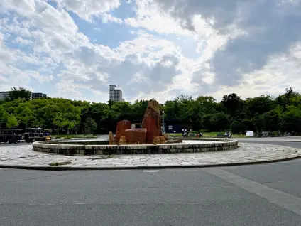 大阪城公園 噴水広場