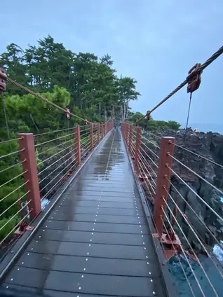 城ケ崎つり橋（門脇灯台）