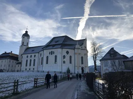 Wieskirche（ヴィースの巡礼教会）