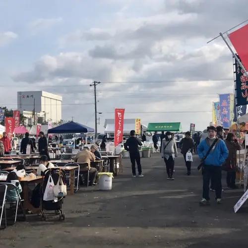 港の朝市