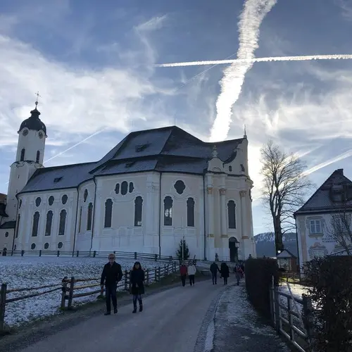 Wieskirche（ヴィースの巡礼教会）
