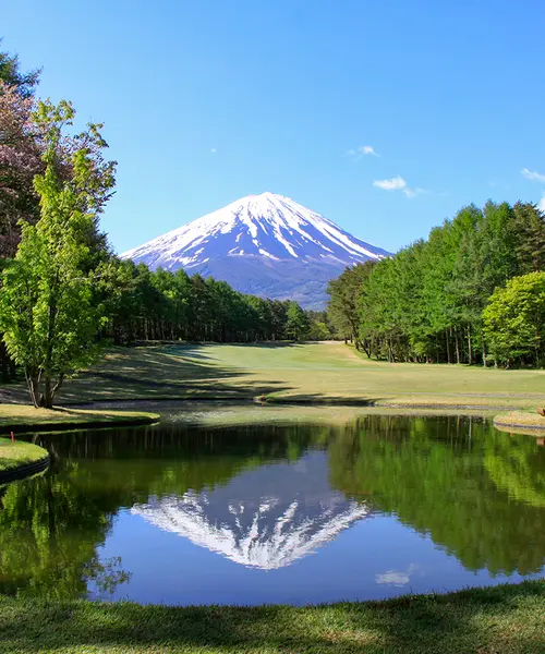 富士桜カントリーと河口湖のゴルフ旅