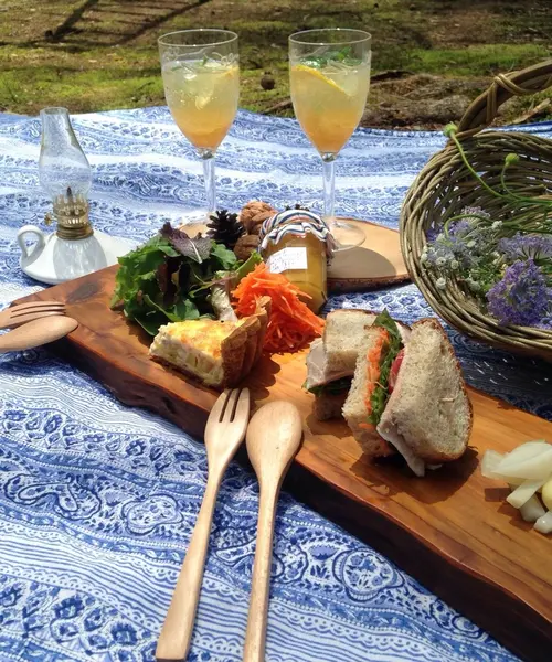 軽井沢に来たら、絶対にやってみたい！別荘地でピクニック