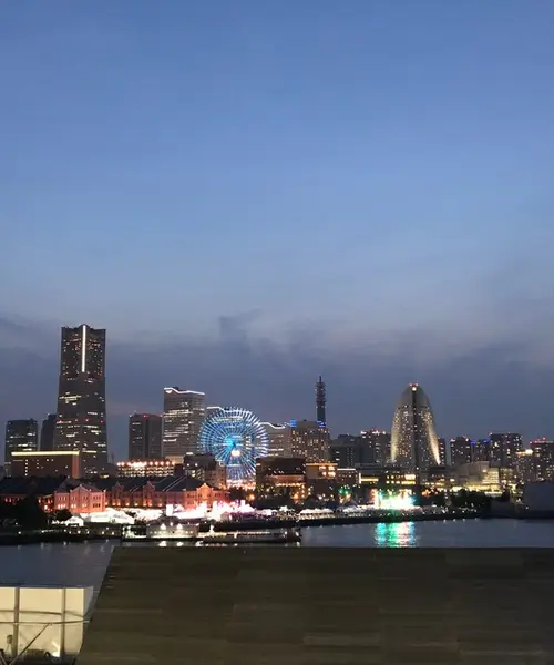 午後から横浜中華街あたりをお散歩して夜景を見る♡