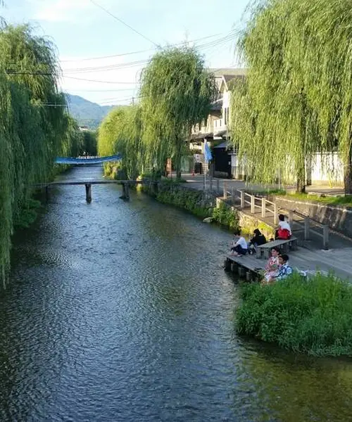 京都、高瀬川、白川、賀茂川を自転車で巡る。