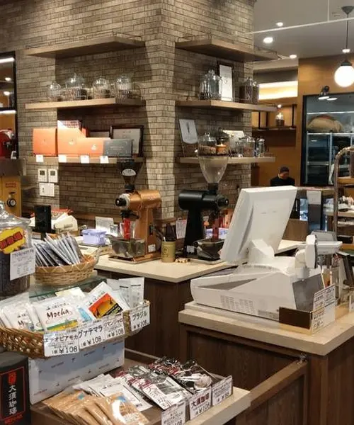 名古屋の豆専売店の喫茶