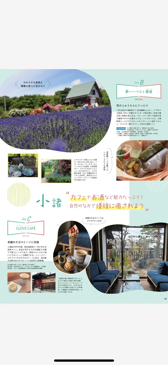 スポット内のおすすめ