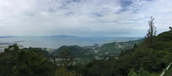 金峰山神社からの風景
