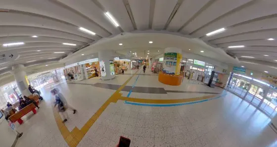 宮崎駅 360度写真